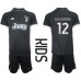 Tanie Strój piłkarski Juventus Alex Sandro #12 Koszulka Trzeciej dla dziecięce 2023-24 Krótkie Rękawy (+ szorty)